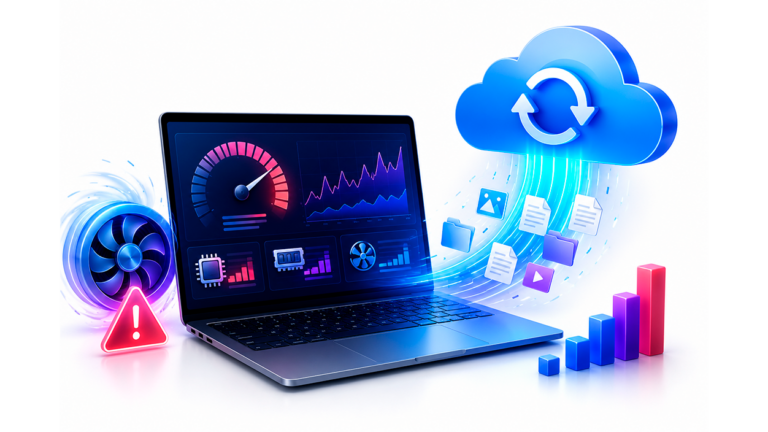 OneDrive consumiendo recursos del ordenador durante una sincronización intensa