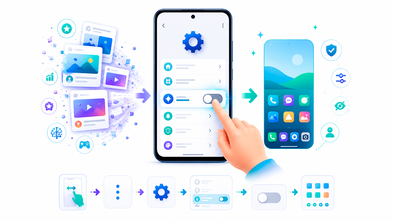 Pasos para eliminar Discover en dispositivos Android