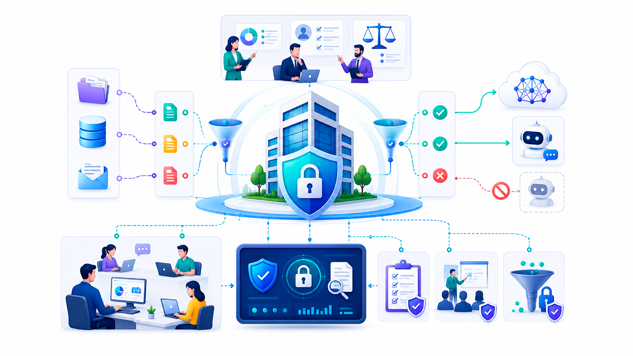 Protección de datos corporativos frente a la inteligencia artificial