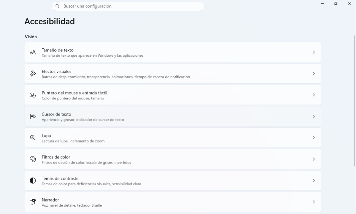 Qué ajustes de accesibilidad deberías activar en Windows 11