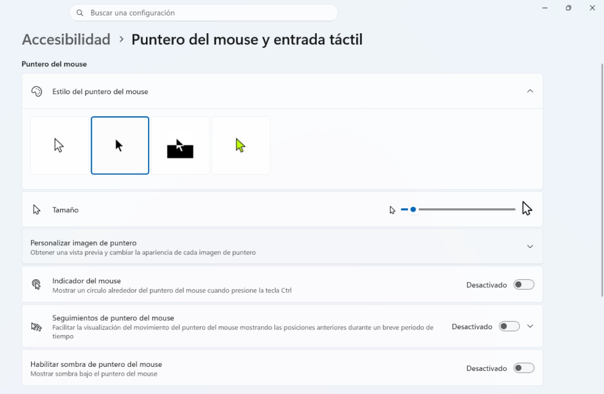 Qué ajustes de accesibilidad deberías activar en Windows 11 Puntero