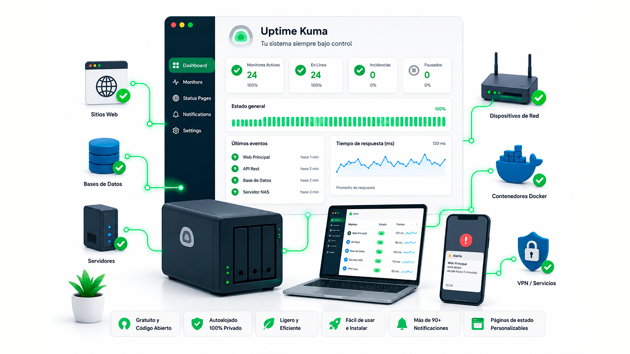 Qué es exactamente Uptime Kuma
