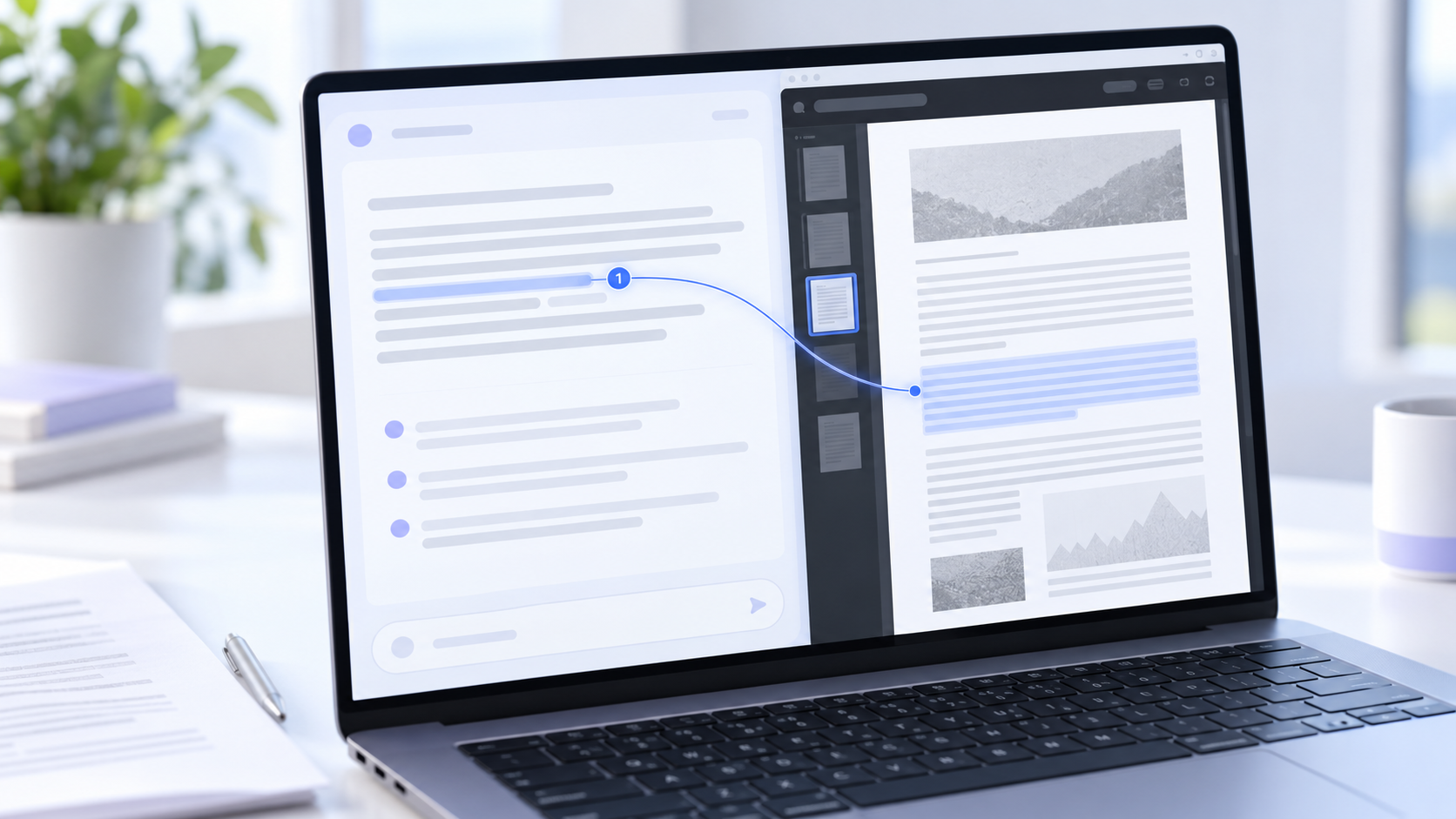 Qué significan las citas de NotebookLM