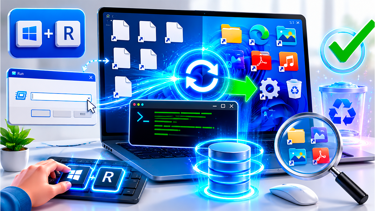 Reiniciar la caché de windows con comandos