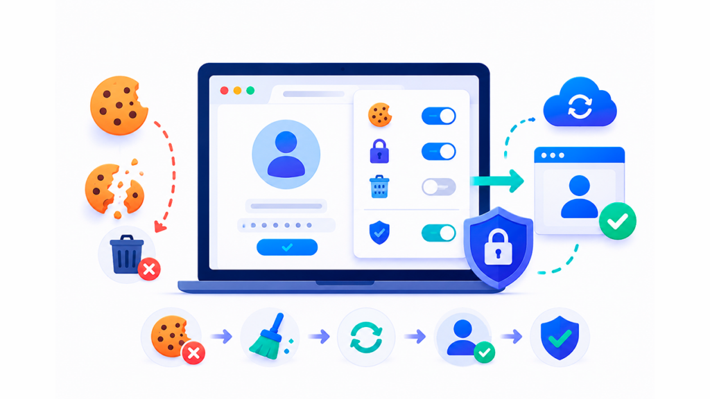 Revisar la configuración de las cookies y la privacidad en Google Chrome