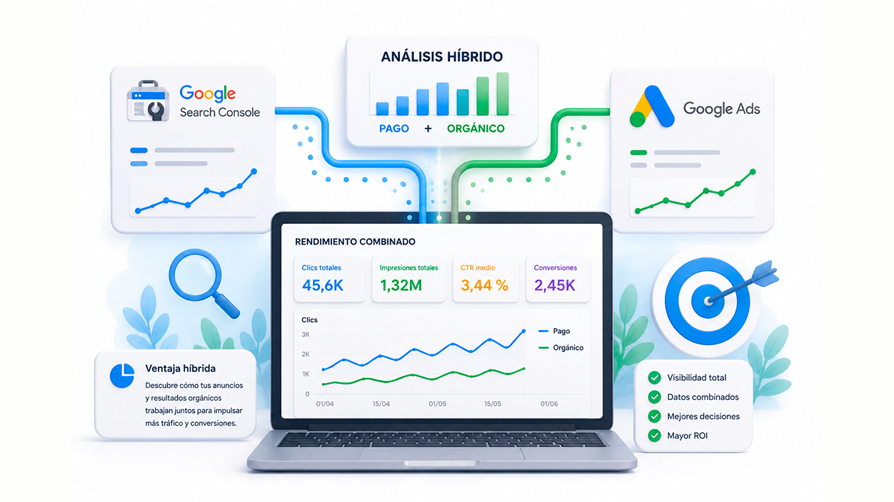 Sellvia Sincronización con Search Console