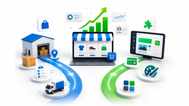 Sellvia frente a Shopify