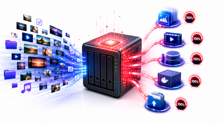 Solución al alto consumo de CPU en Synology Photos