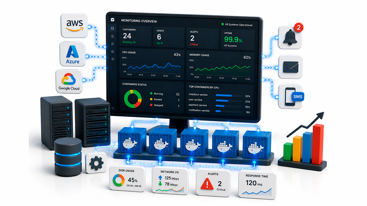 Soluciones Profesionales de Monitorización Integral en Docker