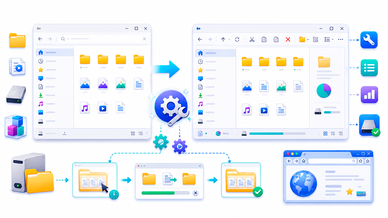 Utilidades adicionales para el Explorador de Archivos