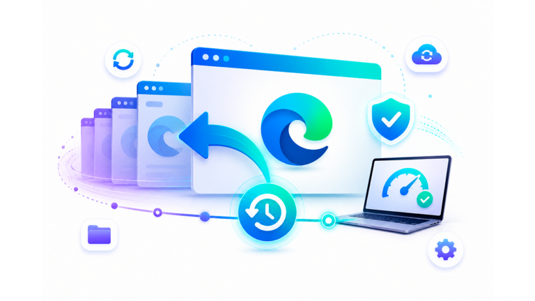 Volver a una versión anterior de Microsoft Edge