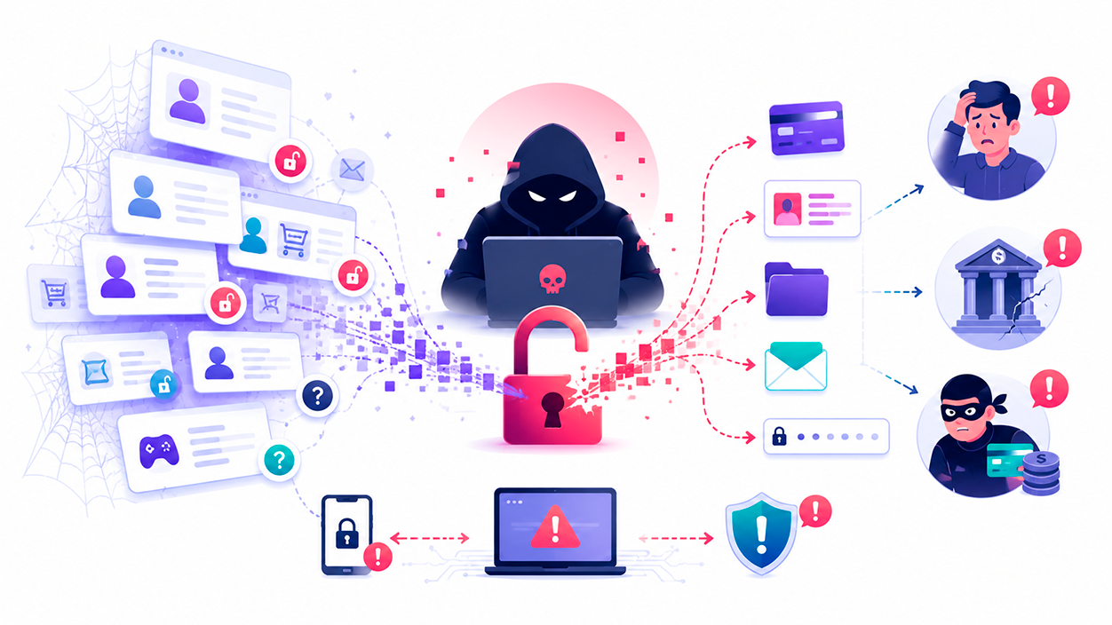 el peligro de mantener cuentas inactivas abiertas en internet