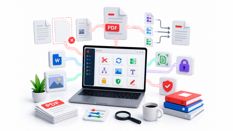 eliminar páginas en blanco y editar archivos en Stirling PDF
