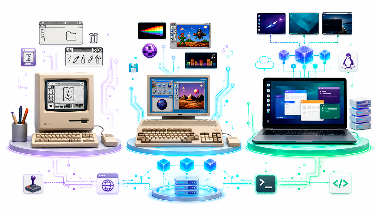 emular Mac, Amiga y Linux