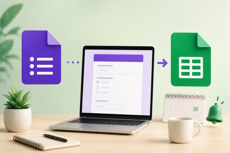Cómo crear un sistema de reservas usando Google Forms y Sheets