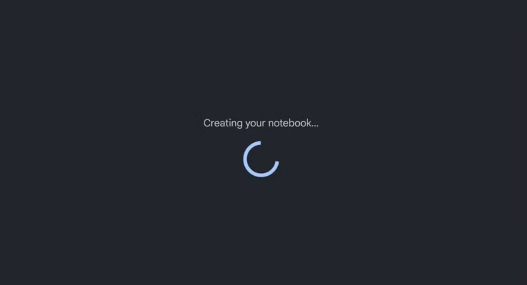 notebook se queda pensando