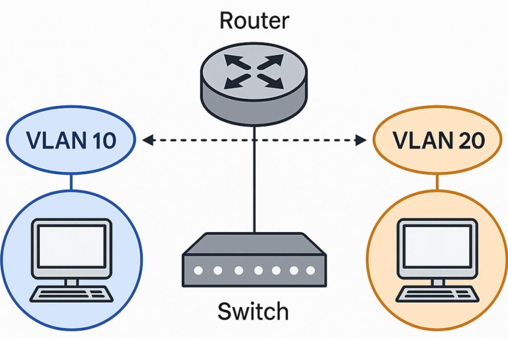 segmentar una red doméstica con VLANs