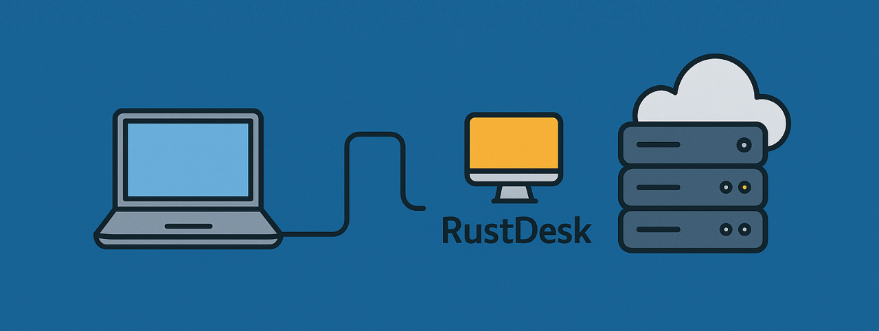 How to access a remote computer with RustDesk