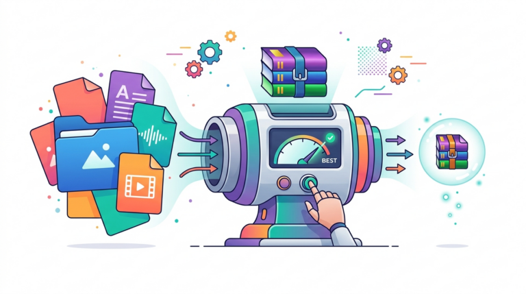 Cómo comprimir archivos al máximo con WinRAR