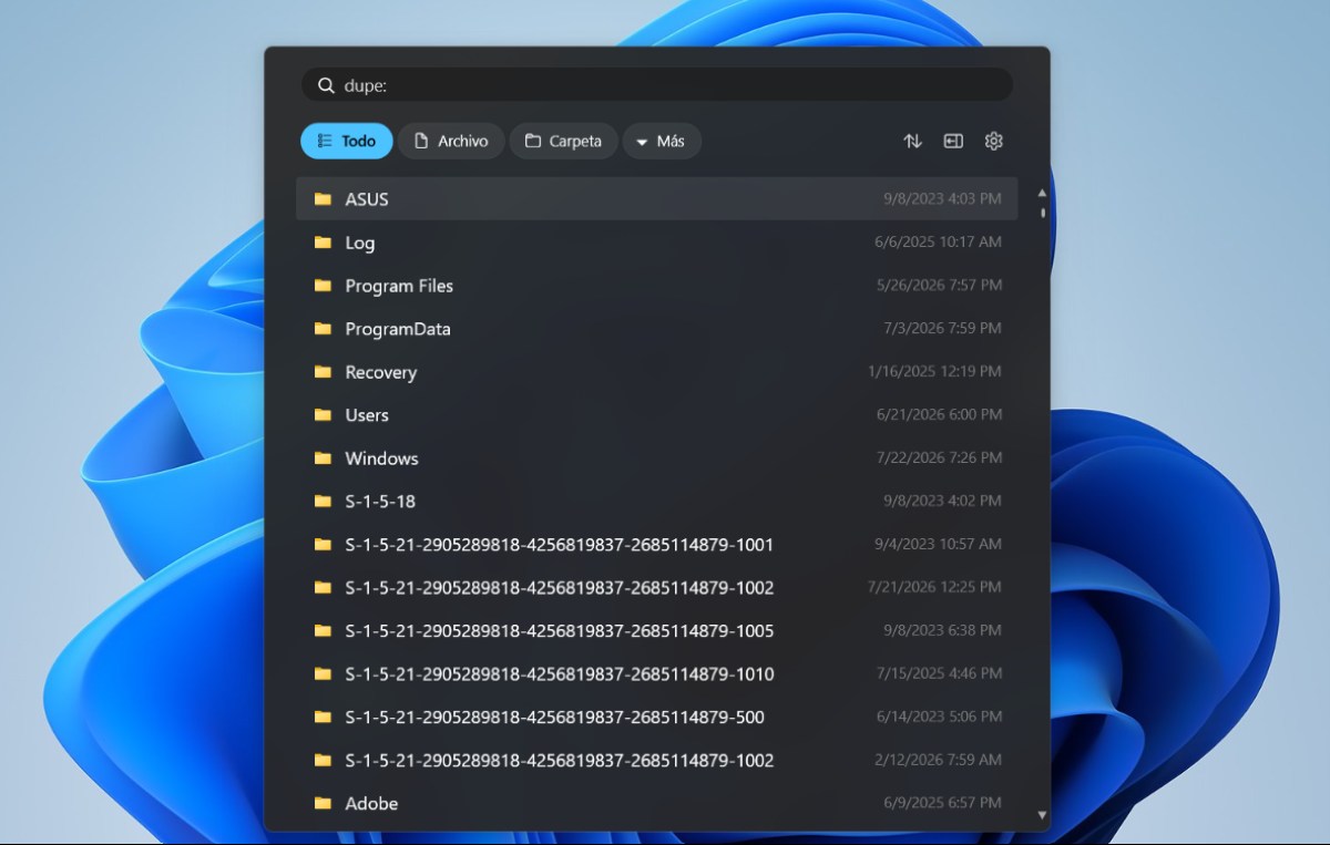 How to find duplicate files using EverythingToolBar