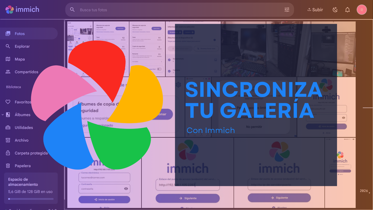 Cómo evitar que Immich vuelva a subir fotos que ya existen