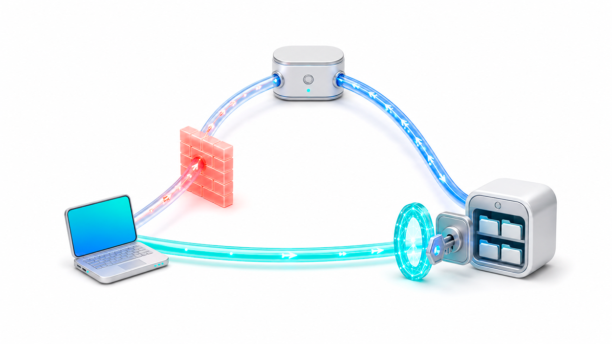 Cómo funciona SFTPGo con Tailscale