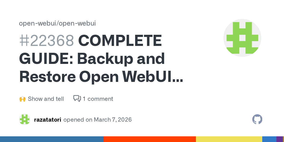 Gestión de datos Open WebUI