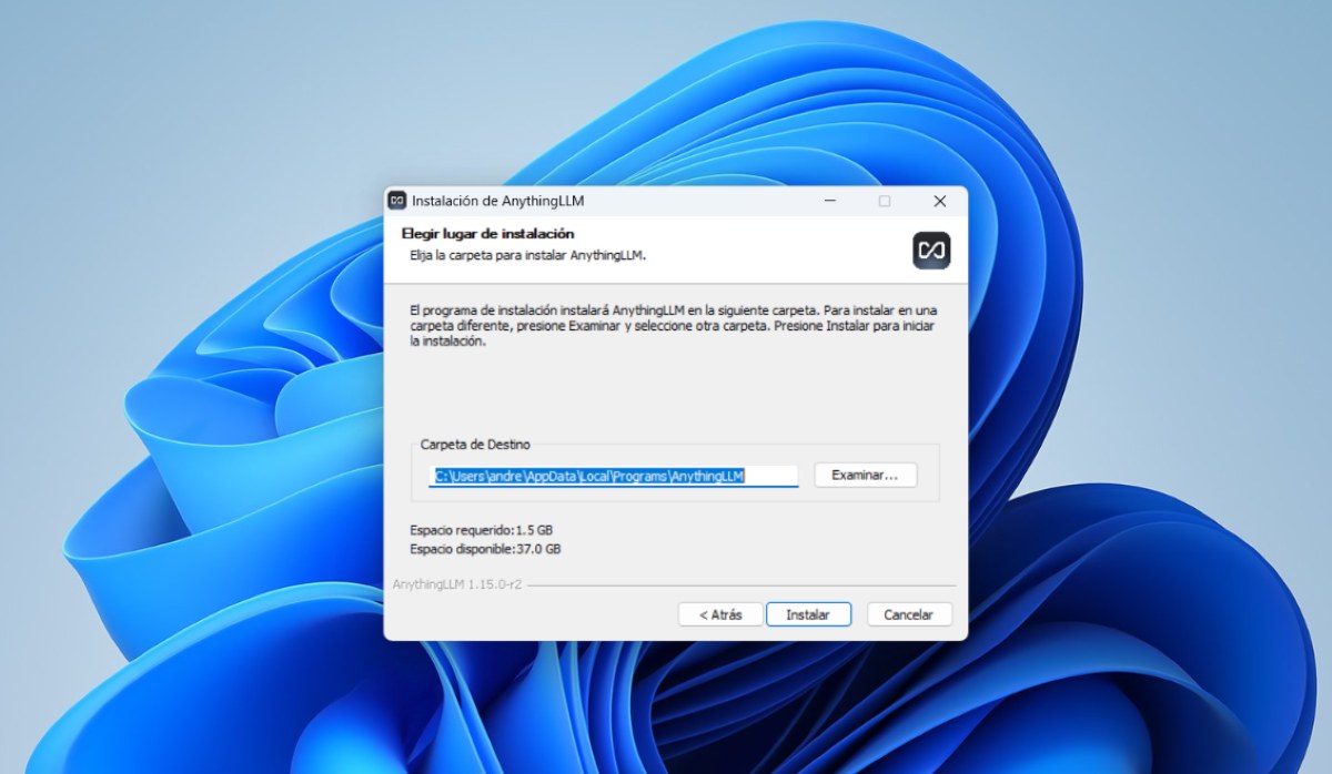Cómo instalar AnythingLLM en Windows