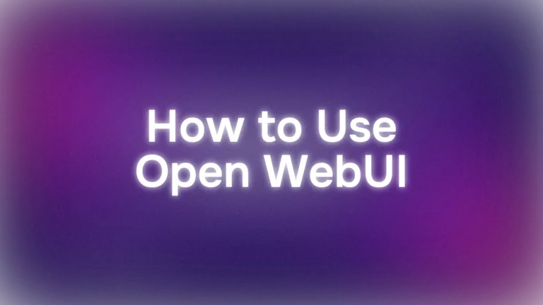 Cómo conectar Open WebUI con una API compatible con OpenAI