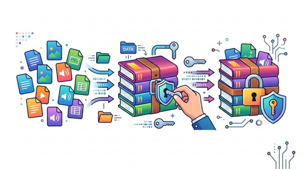 Cómo proteger un archivo comprimido con contraseña en WinRAR
