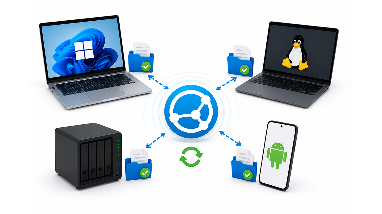Cómo sincronizar carpetas entre Windows y Linux con Syncthing