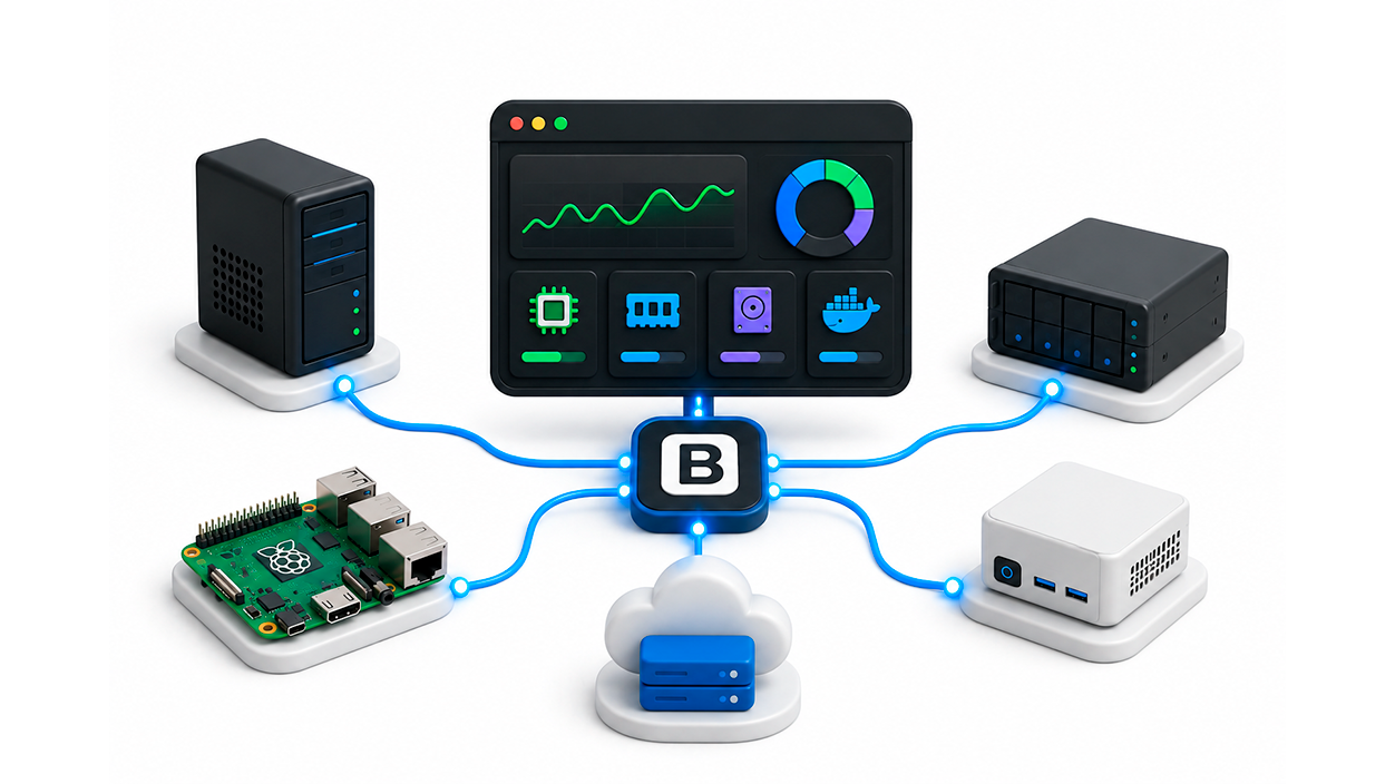 Componentes y Funcionamiento de Beszel