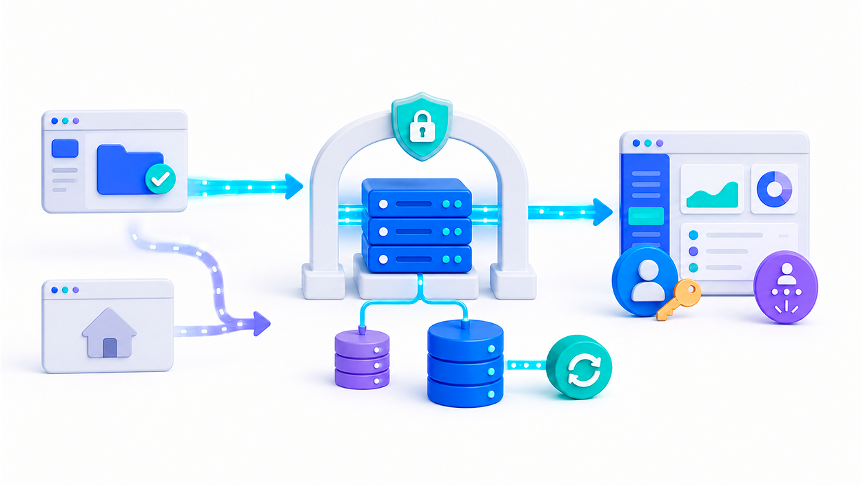 Configuración del servidor y autenticación en Gokapi