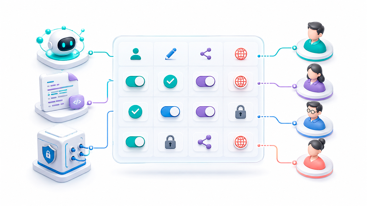 Configurar permisos para agentes, prompts y servidores MCP