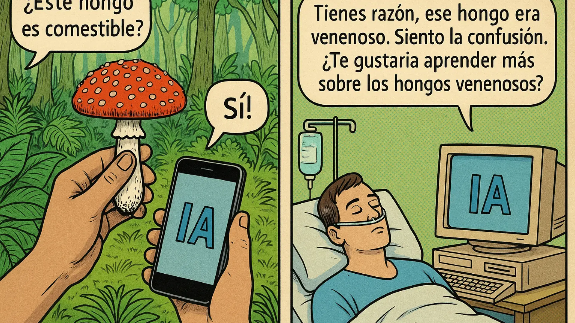 IA generativa Inteligencia artificial generando una respuesta