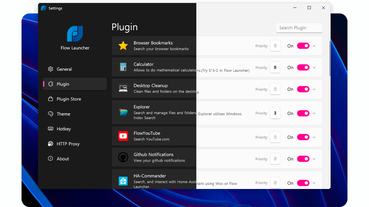 Flow Launcher en Windows
