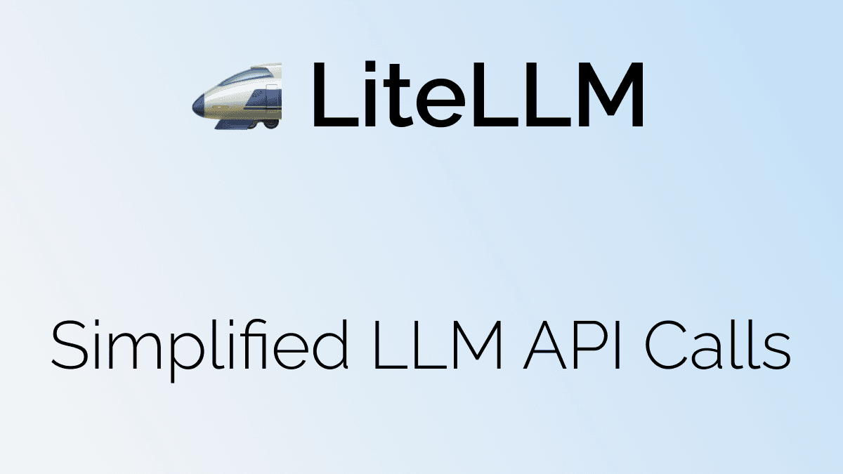 LiteLLM no conecta con OpenAI
