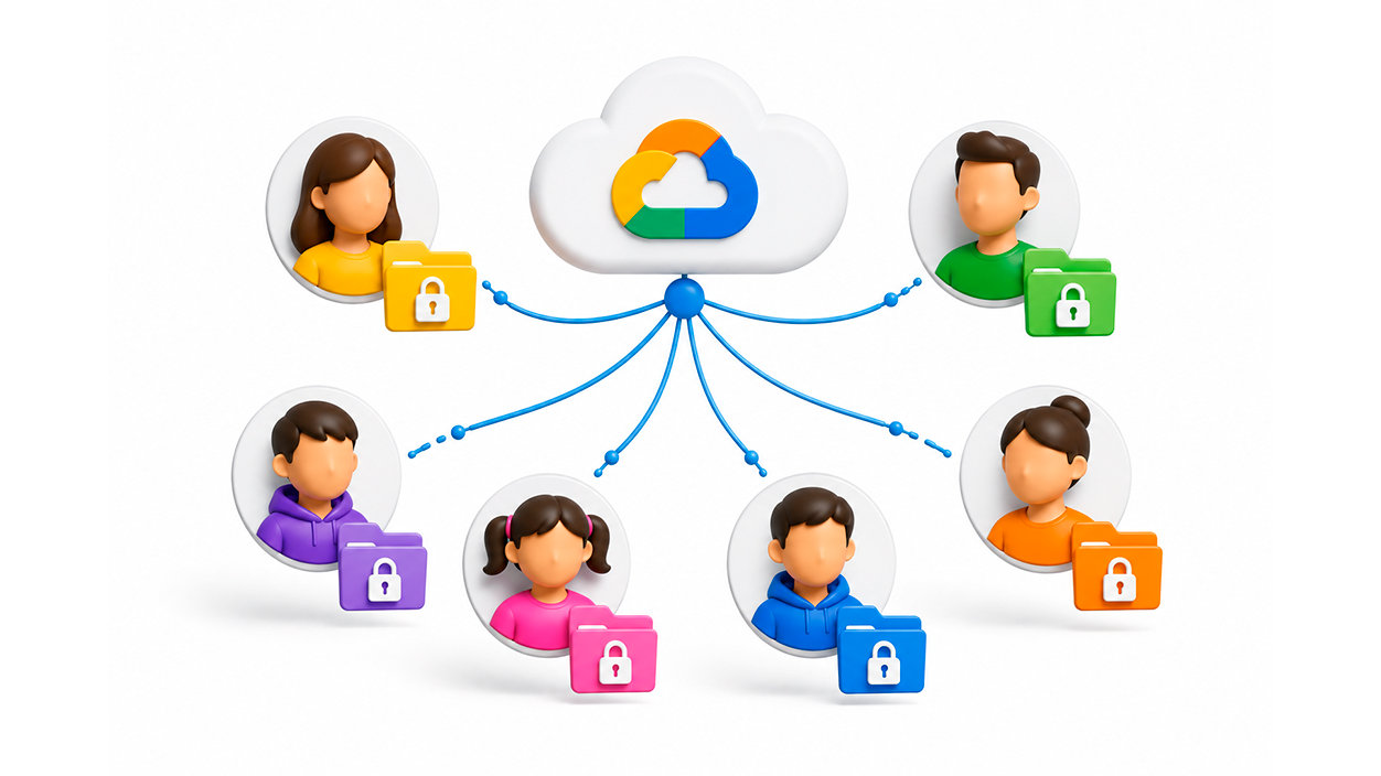 Qué es exactamente lo que se comparte en Google One con tu familia y qué es privado