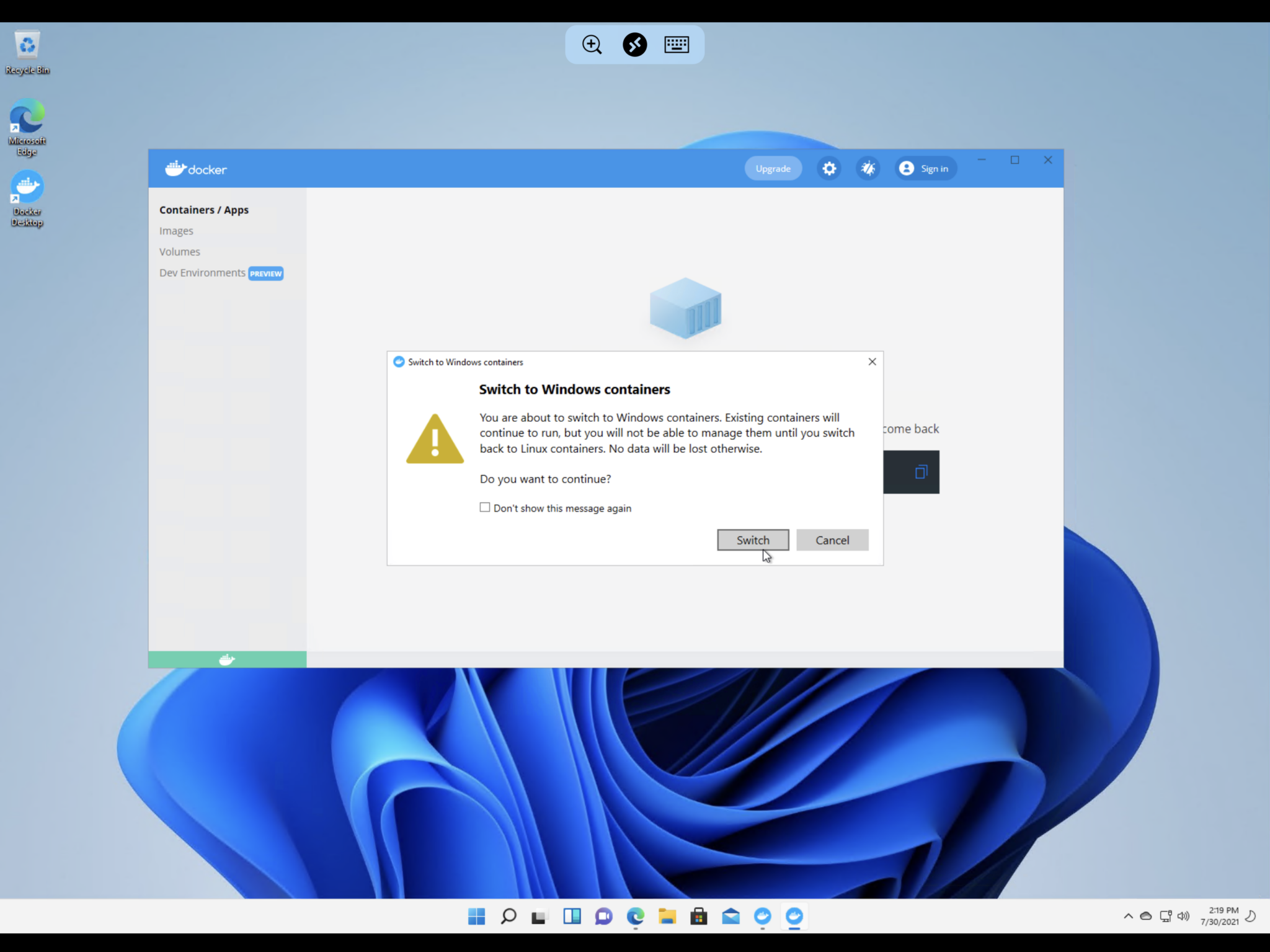 Accessing Docker container files from Windows: Guide