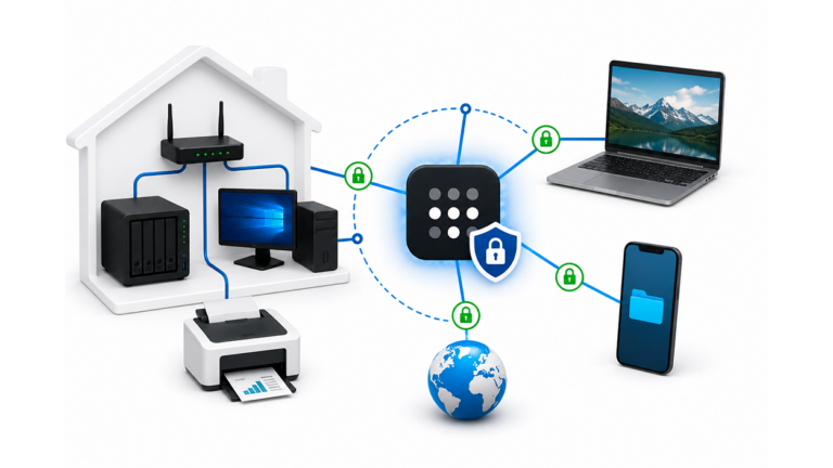 compartir una impresora y acceder a tu red local con Tailscale