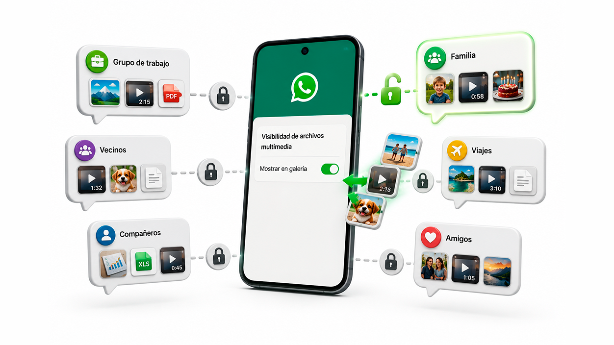 gestionar chats específicos y grupos seleccionados en Whatsapp