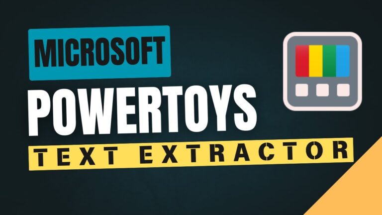 text extractor de powertoys