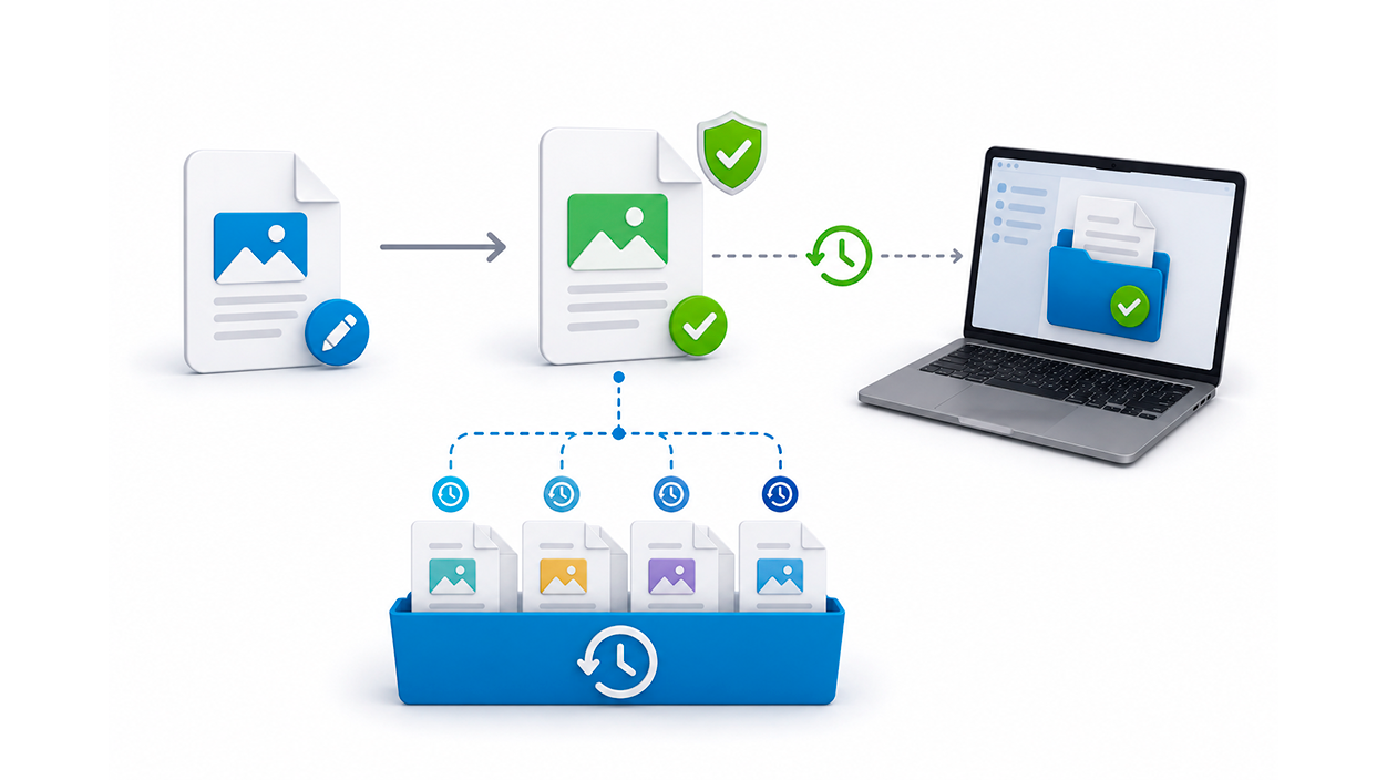 recuperar archivos borrados Syncthing