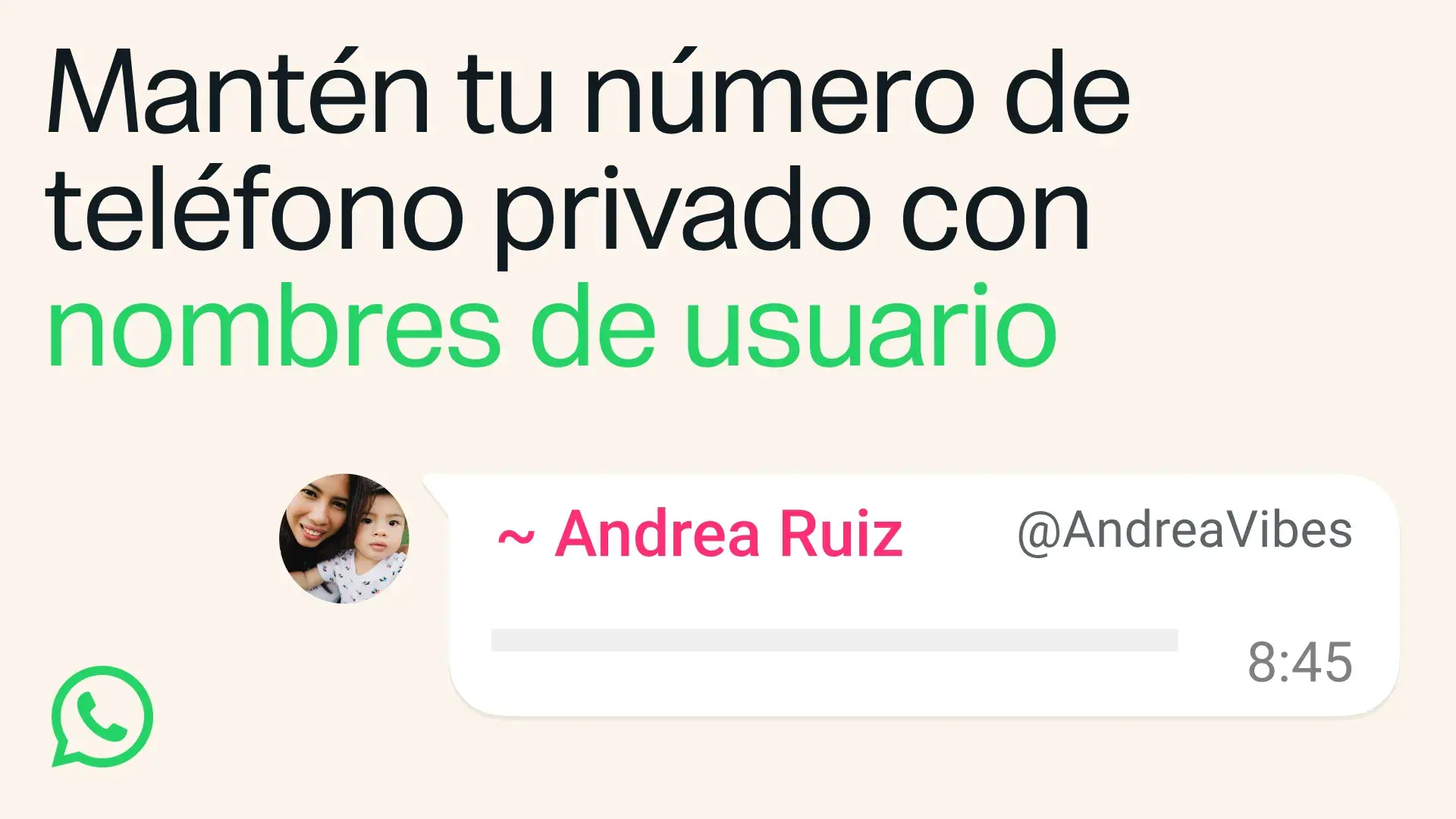 Configurar usuario WhatsApp Configurar usuario WhatsApp