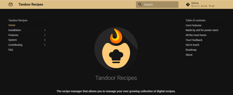 tandoor recipes