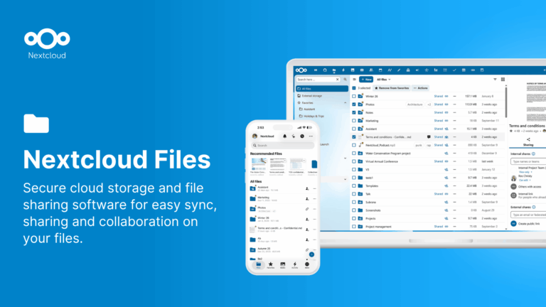 versiones anteriores de un documento en Nextcloud