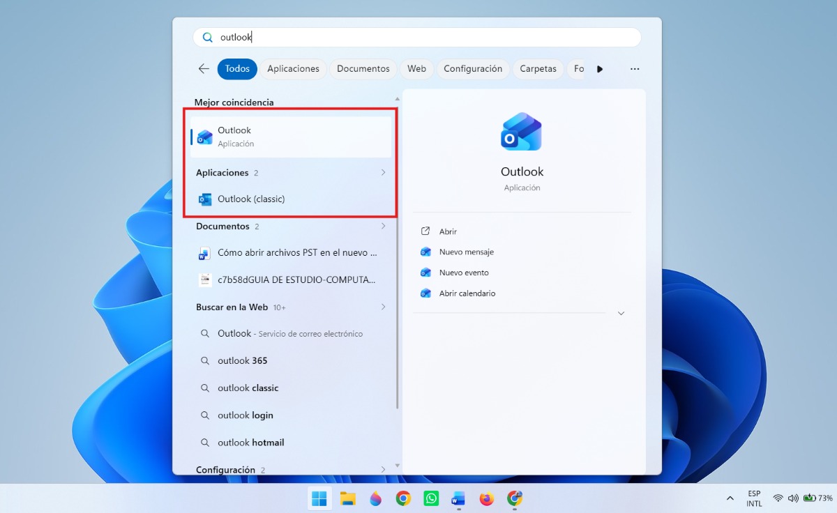 Cómo abrir archivos PST en el nuevo Outlook