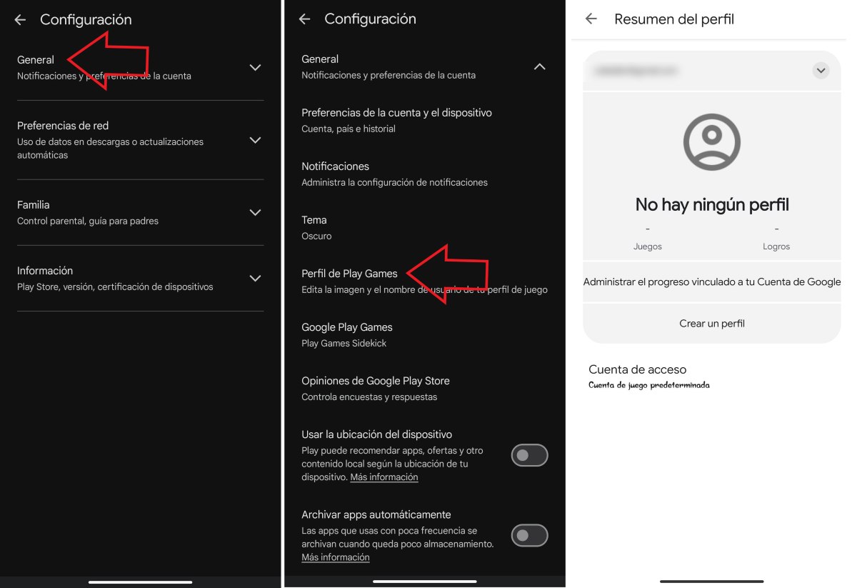 Cómo crear tu perfil de jugador en Google Play Games desde la Play Store