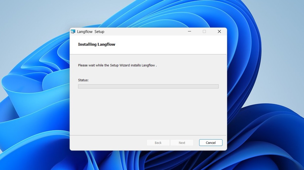 Instalar Langflow en Windows
