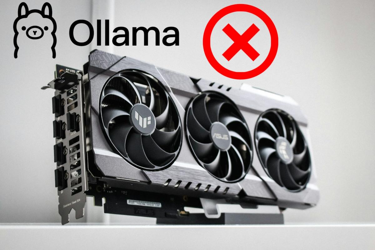 Ollama no utiliza la GPU